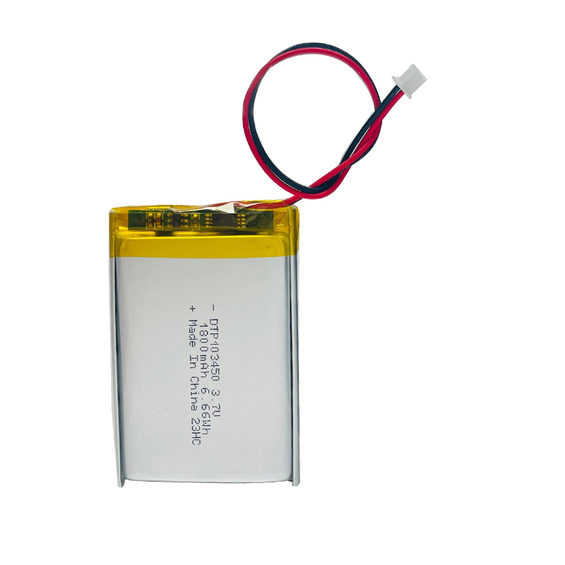 DTP103450 1800mAh 3.7V 高溫聚合物鋰離子電池