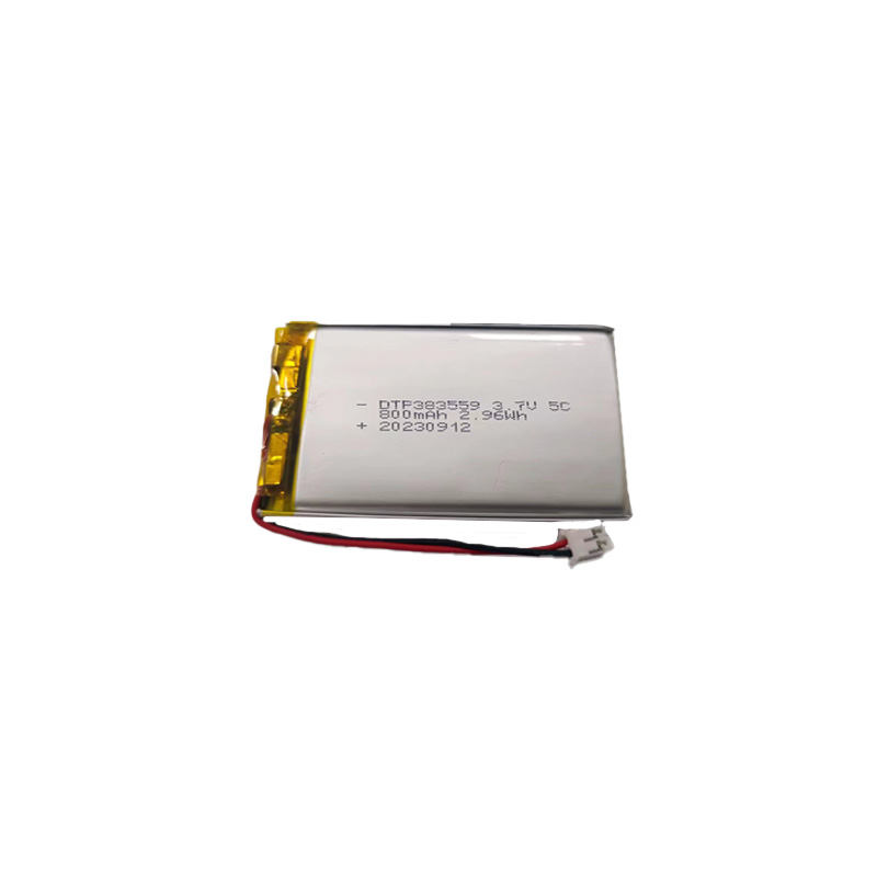 DTP383559 800mAH 3.7V高倍率聚合物鋰電池